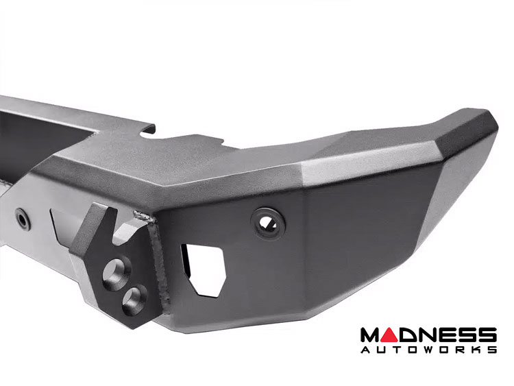 Ford Bronco Rear Bumper - Steel Bender - Textured Black - Havoc 